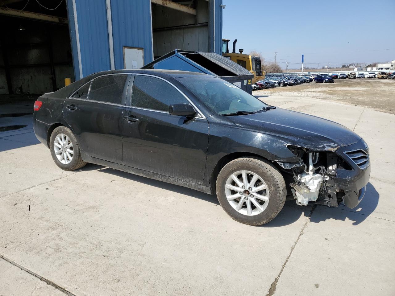 2010 Toyota Camry VIN 4T4BF3EK7AR085644 Copart auction photo, front end / side damage thumbnail 4