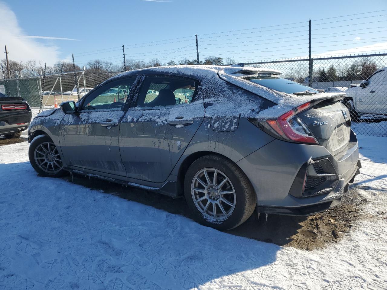 2021 Honda Civic VIN SHHFK7H43MU400841 Copart auction photo, front end / minor dent/scratches damage thumbnail 2