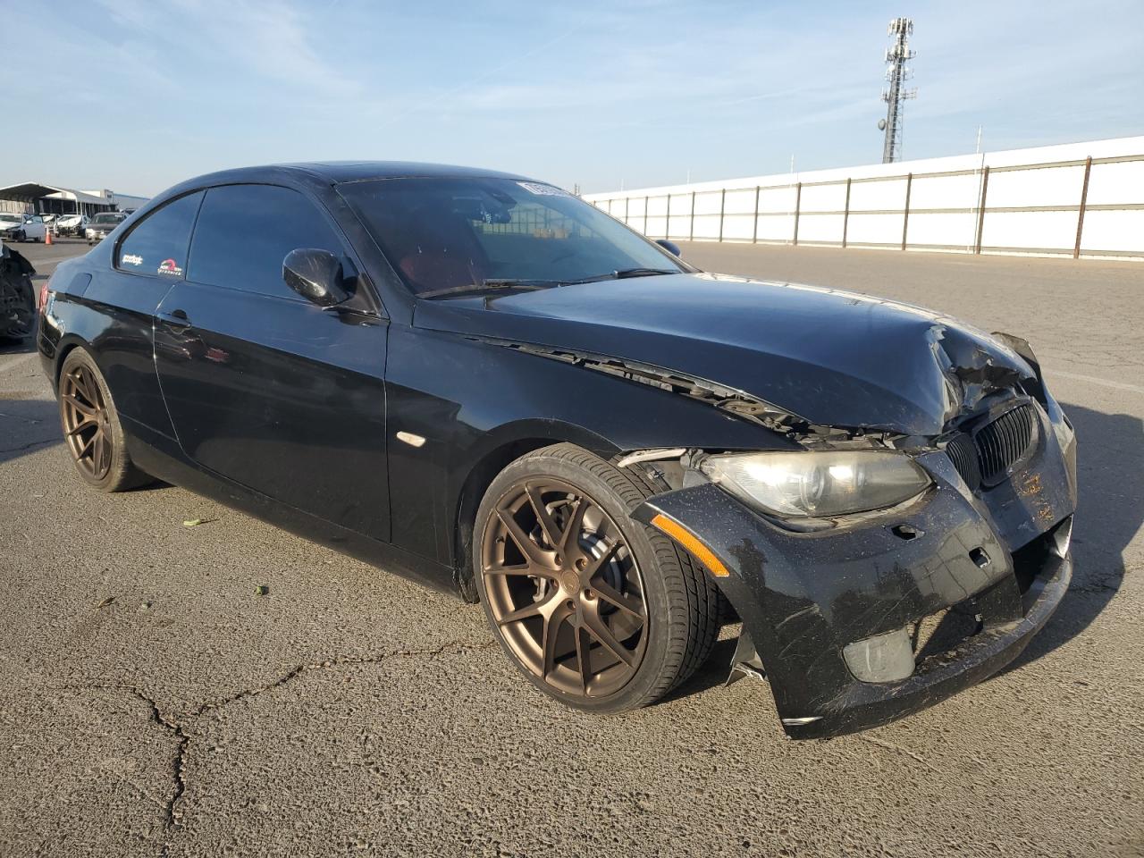 2010 BMW 3er VIN WBAWB7C59AP159304 Copart auction photo, front end damage thumbnail 4