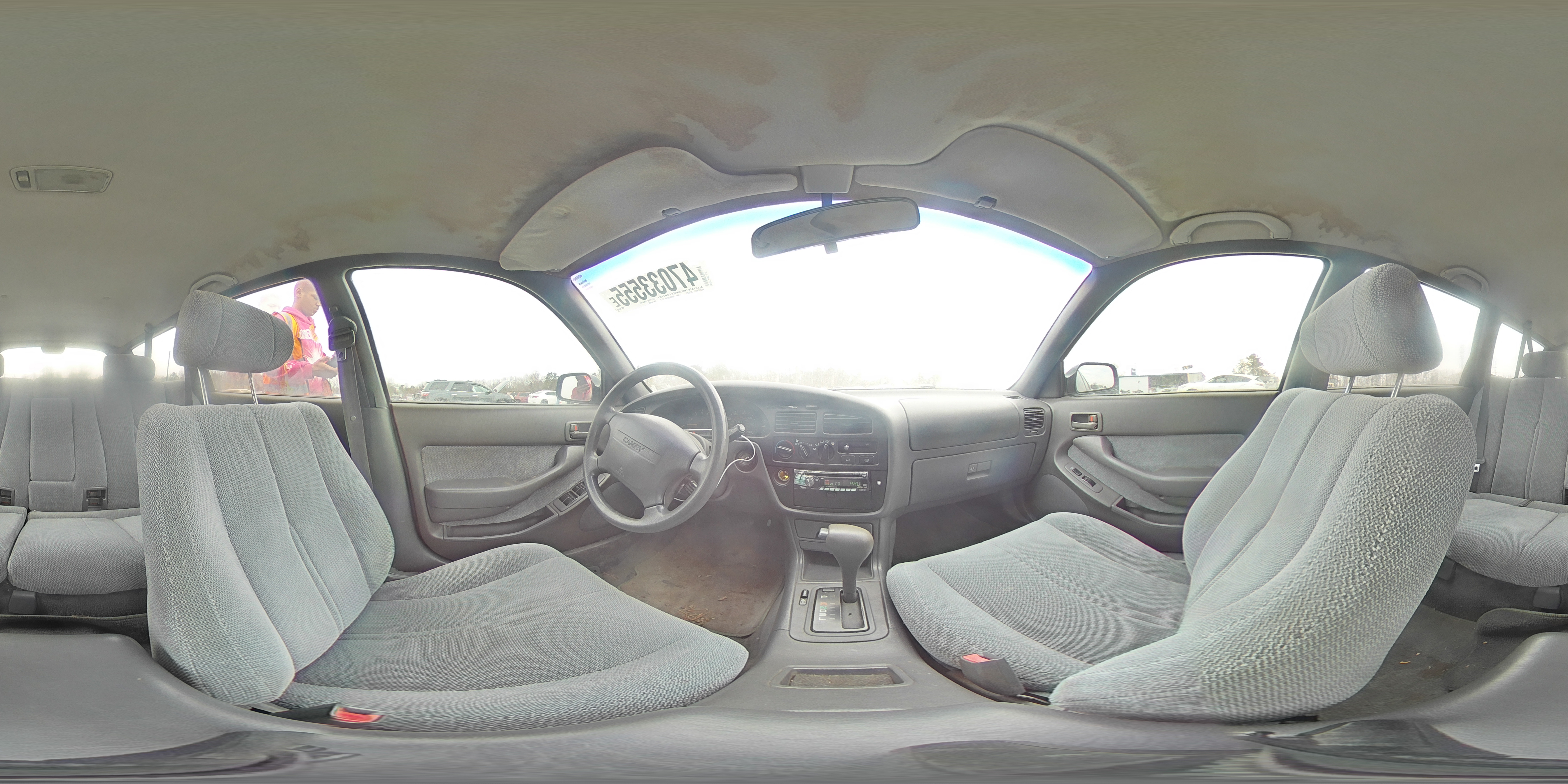 1994 Toyota Camry VIN 4T1GK12WXRU044900 Copart auction photo, rear end damage thumbnail 13