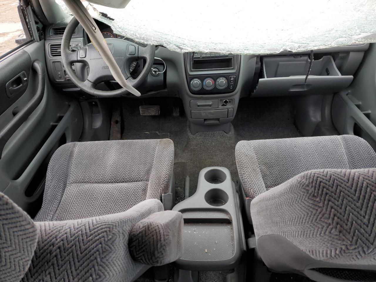 1998 Honda CR-V VIN JHLRD1846WC091729 Copart auction photo, rollover damage thumbnail 8