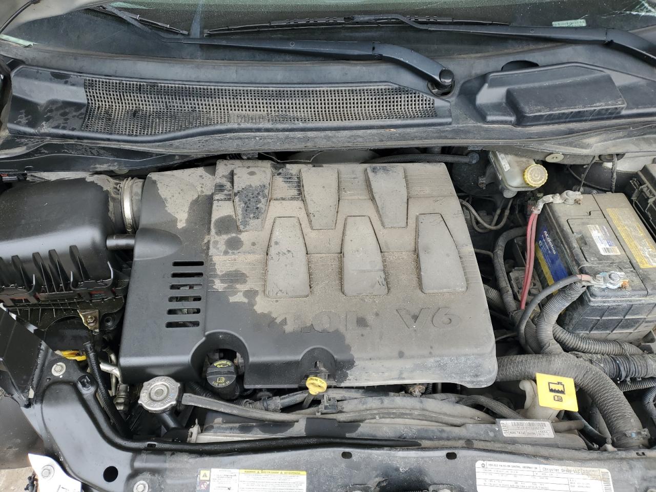 2010 Dodge Caravan VIN 2D4RN5DX3AR302602 Copart auction photo, front end damage thumbnail 12