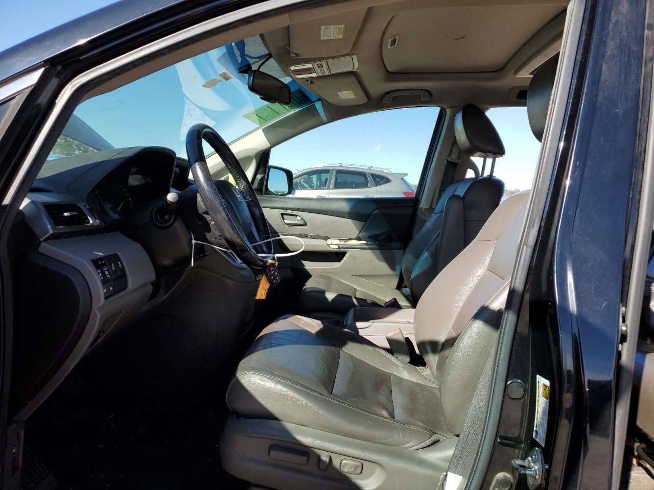 2013 Honda Odyssey VIN 5FNRL5H97DB029405 Copart auction photo, all over damage thumbnail 7