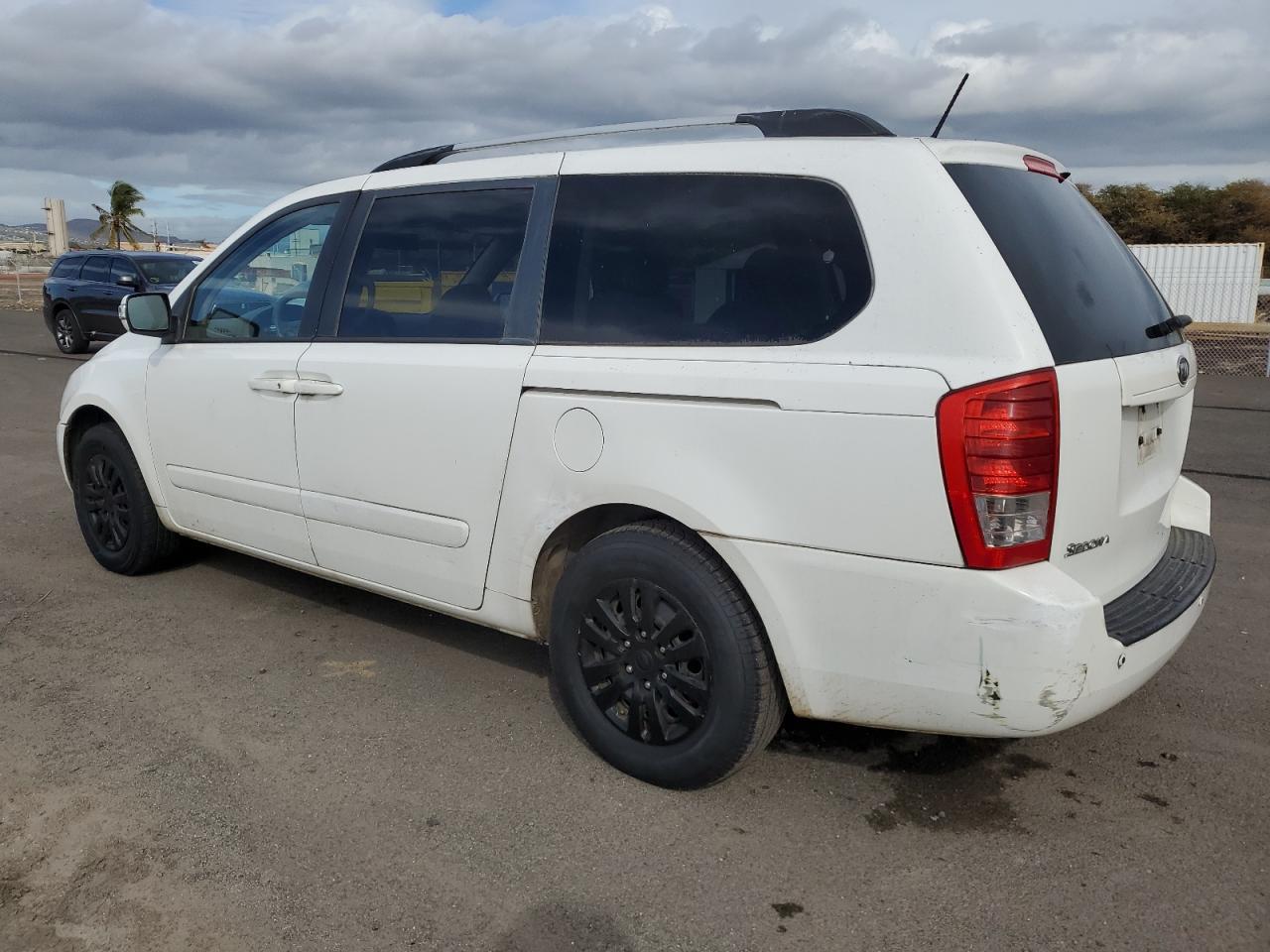 2012 KIA Sedona VIN KNDMG4C73C6441927 Copart auction photo, rear end / front end damage thumbnail 2