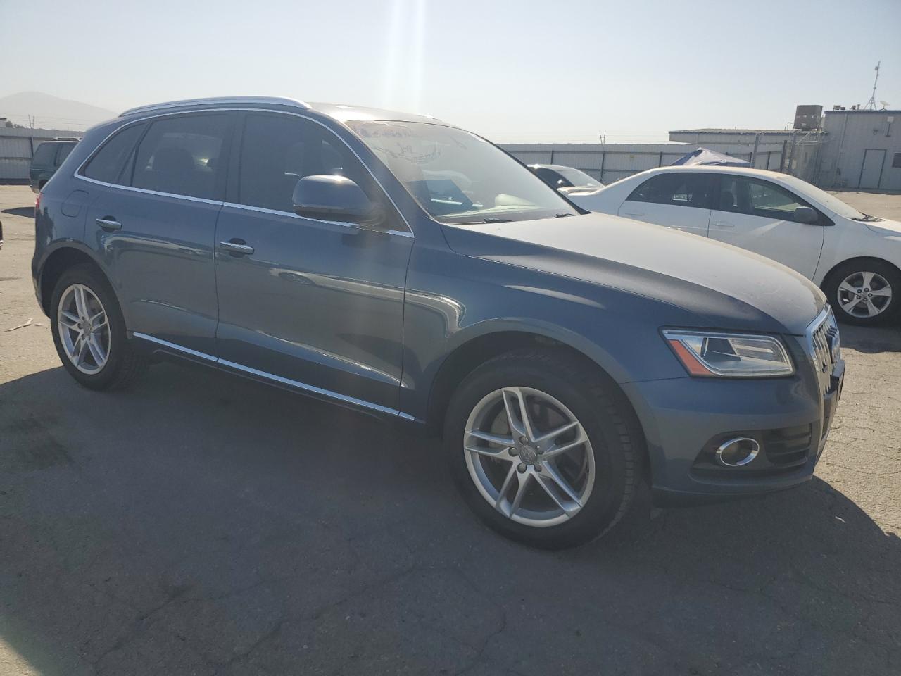 2015 Audi Q5 VIN WA1CMAFP4FA134258 Copart auction photo, front end / side damage thumbnail 4