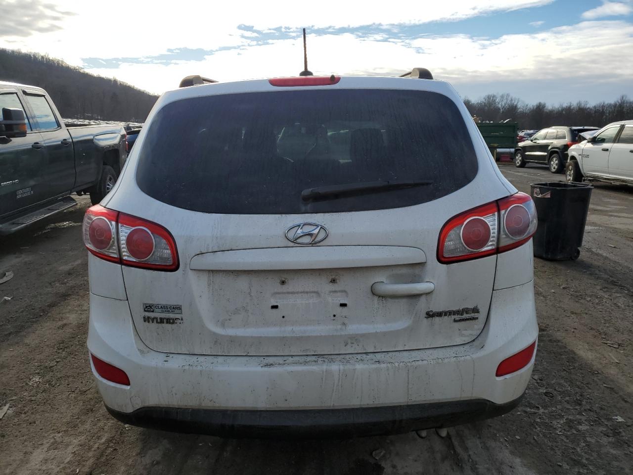 2011 Hyundai Santa Fe VIN 5XYZGDAB9BG030993 Copart auction photo, all over damage thumbnail 6