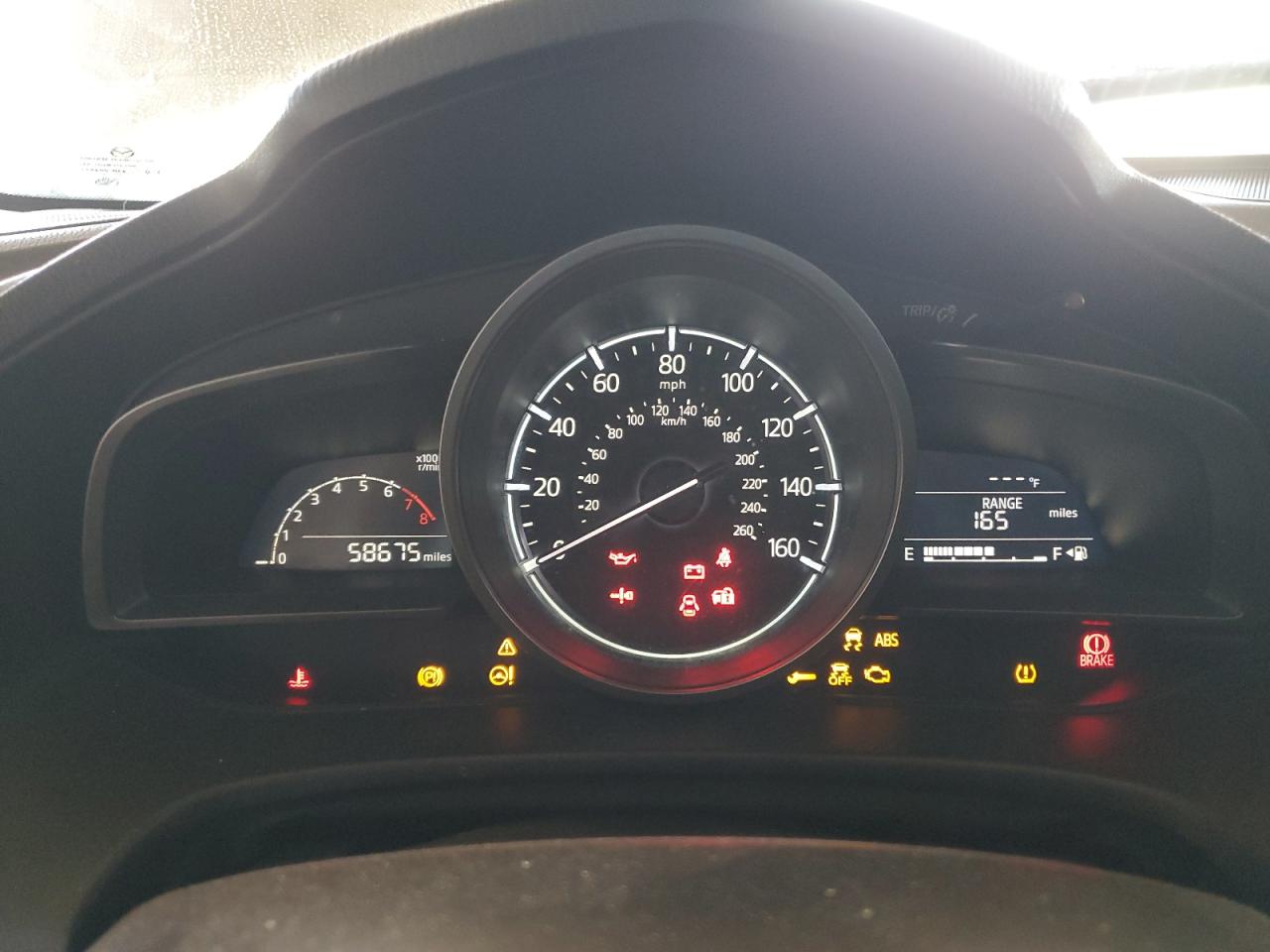 2017 Mazda 3 VIN 3MZBN1U72HM154299 Copart auction photo, front end damage thumbnail 9