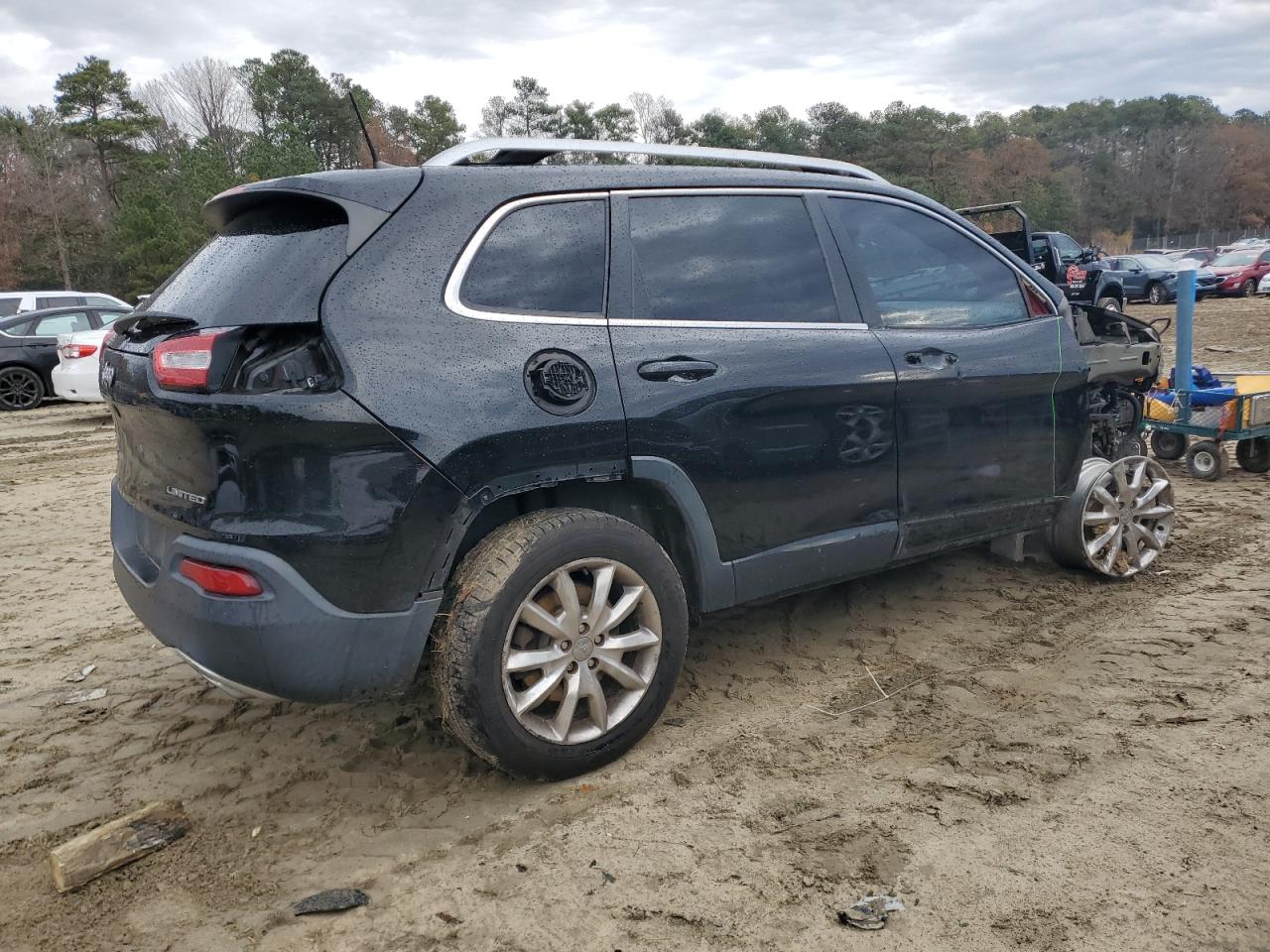 2017 Jeep Grand Cherokee VIN 1C4PJMDS6HW565523 Copart auction photo, all over damage thumbnail 3