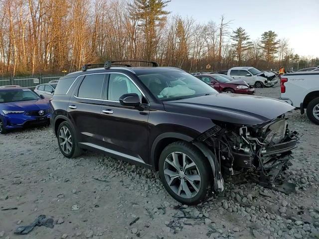 2021 Hyundai Palisade VIN KM8R3DHE7MU232868 Copart auction photo, front end damage thumbnail 12