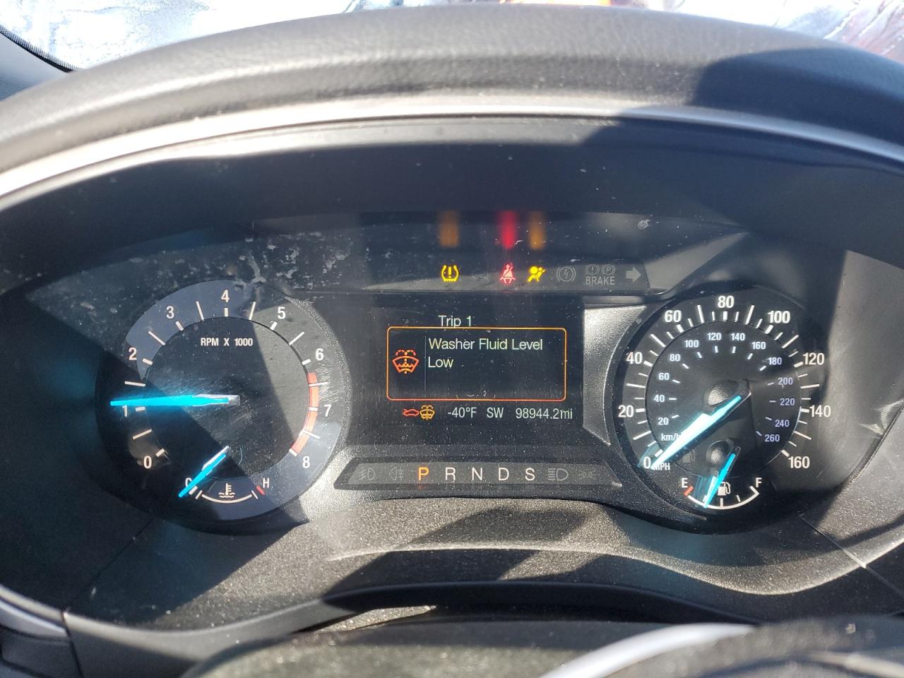2016 Ford Fusion VIN 3FA6P0H76GR124457 Copart auction photo, front end damage thumbnail 9