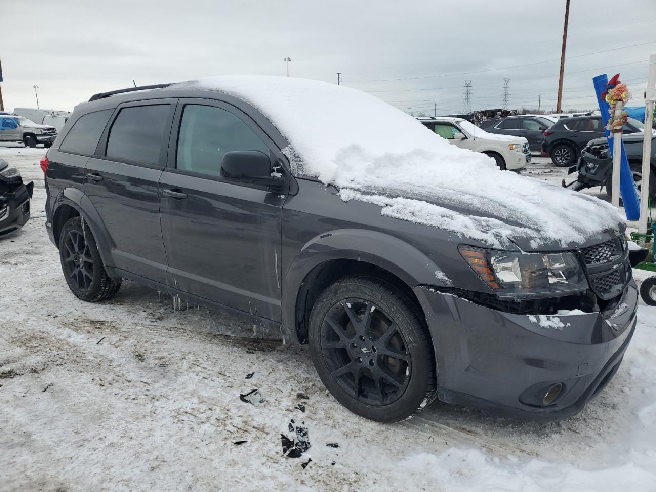 2018 Dodge Journey VIN 3C4PDDEGXJT390433 Copart auction photo, front end damage thumbnail 4