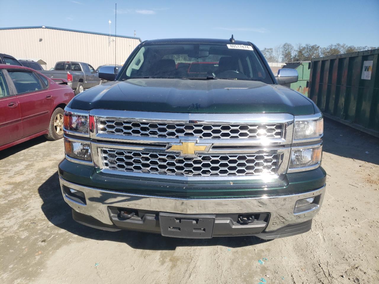 2015 Chevrolet Silverado VIN 3GCUKRECXFG472875 Copart auction photo, rear end / minor dent/scratches damage thumbnail 5