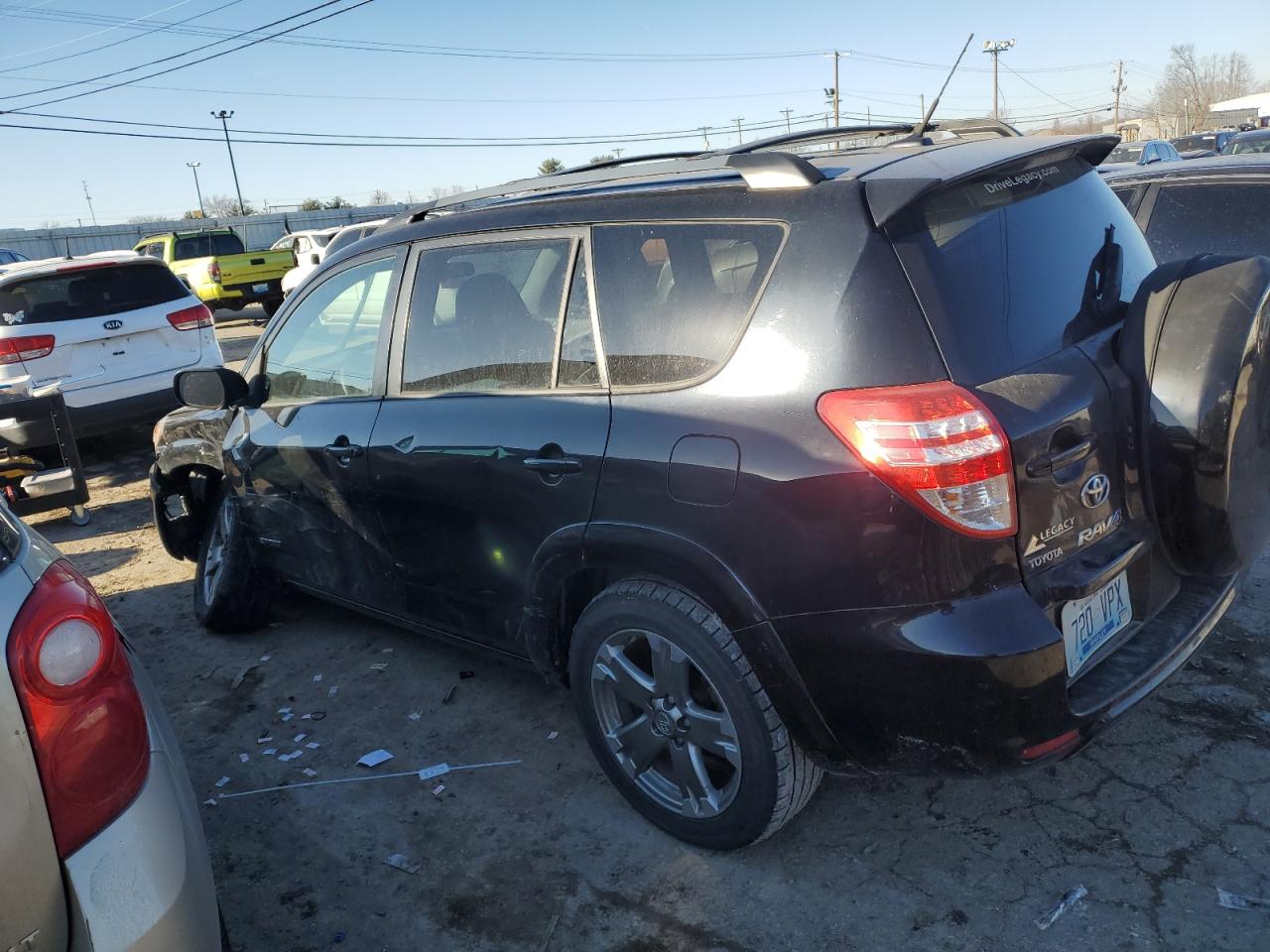 2009 Toyota RAV 4 VIN 2T3BF32V19W016797 Copart auction photo, front end / side damage thumbnail 2