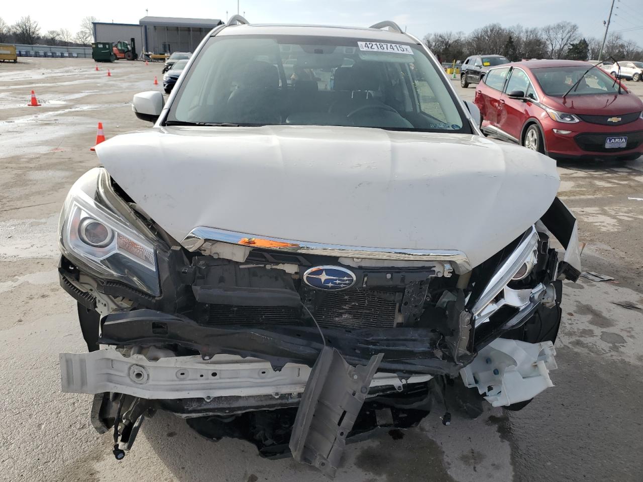 2018 Subaru Forester VIN JF2SJAWC4JH563506 Copart auction photo, front end damage thumbnail 5