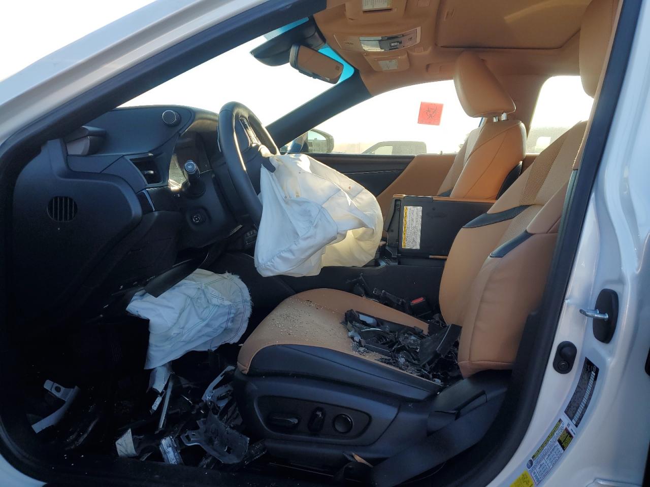 2022 Lexus ES VIN 58ADA1C18NU021904 Copart auction photo, front end / minor dent/scratches damage thumbnail 7