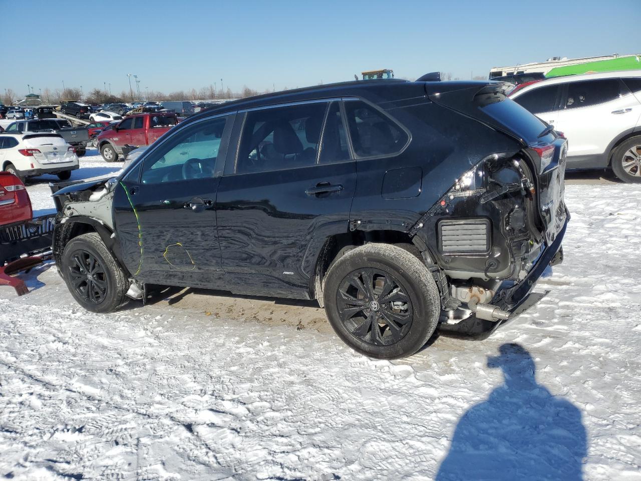 2023 Toyota RAV 4 VIN 4T3T6RFV3PU123509 Copart auction photo, all over damage thumbnail 2