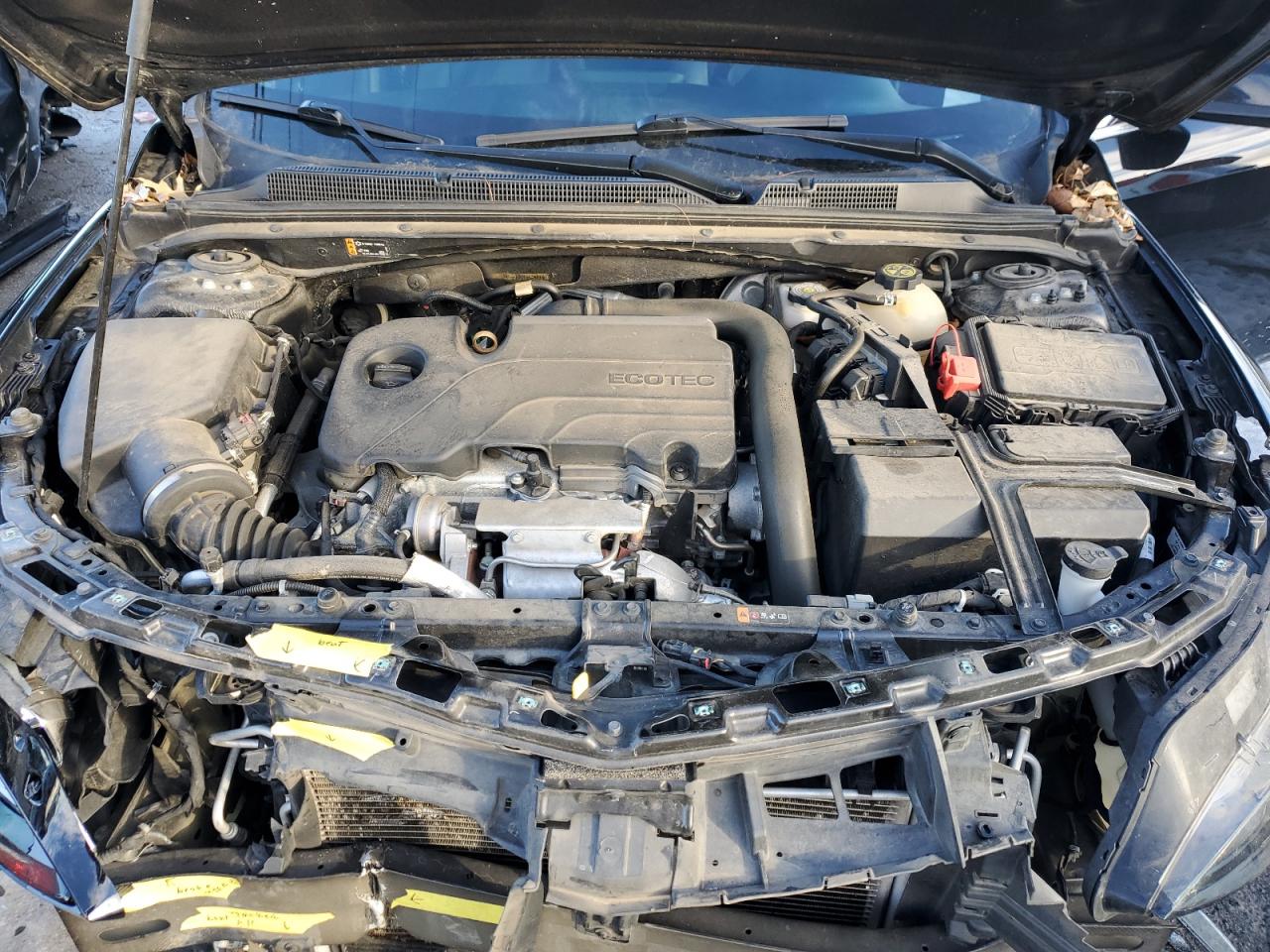 2020 Chevrolet Malibu VIN 1G1ZD5ST7LF063381 Copart auction photo, front end damage thumbnail 11