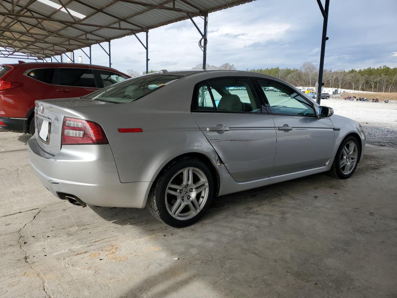 2007 Acura TL VIN 19UUA66297A027231 Copart auction photo, rear end / side damage thumbnail 3