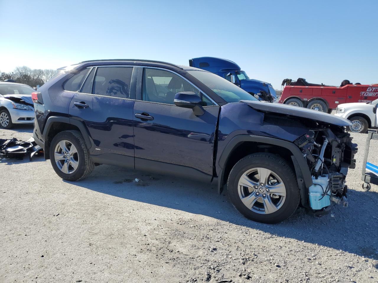2023 Toyota RAV 4 VIN JTMRWRFV9PD575214 Copart auction photo, front end damage thumbnail 4
