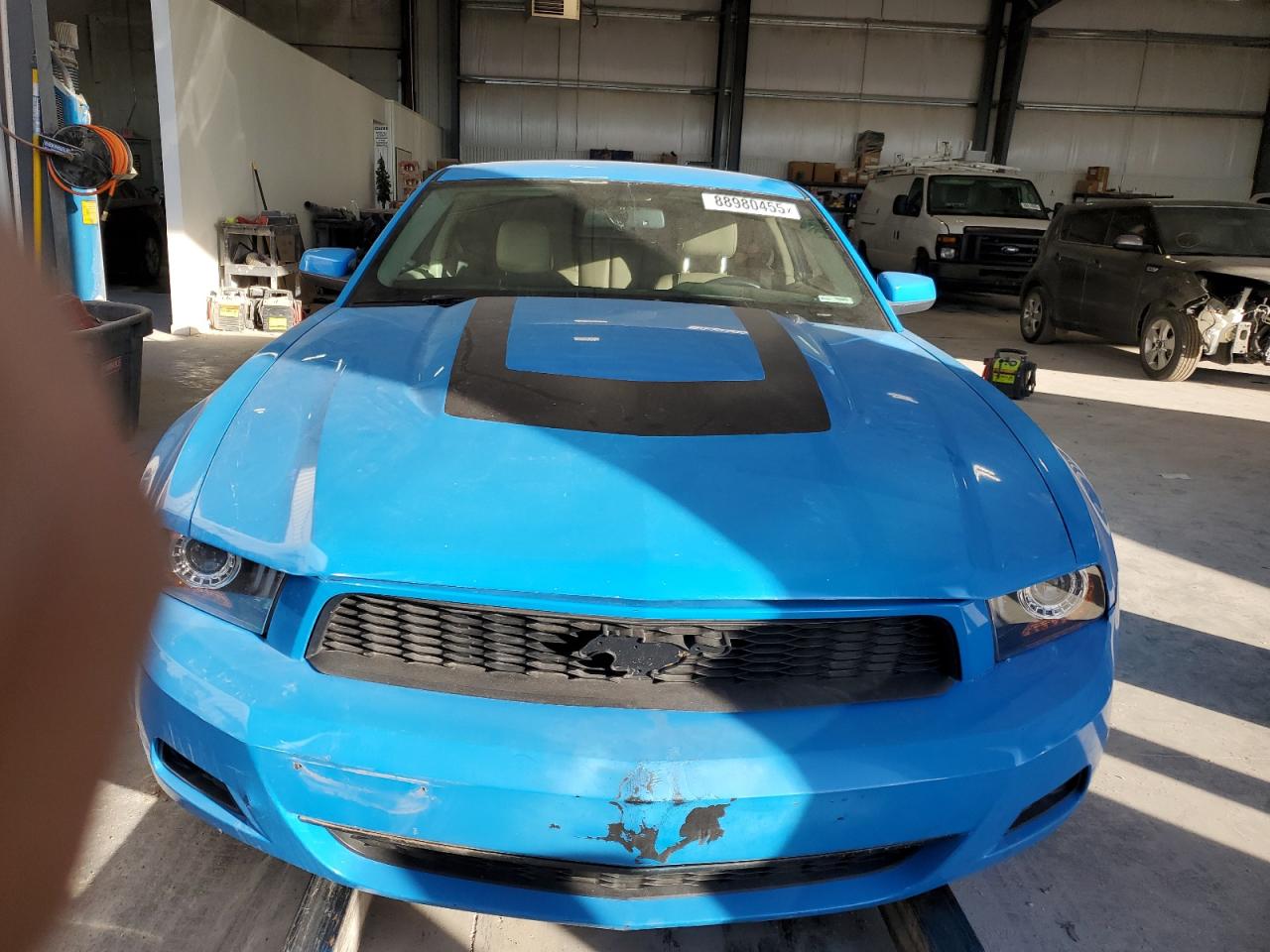 2010 Ford Mustang VIN 1ZVBP8AN6A5135580 Copart auction photo, rear end damage thumbnail 5