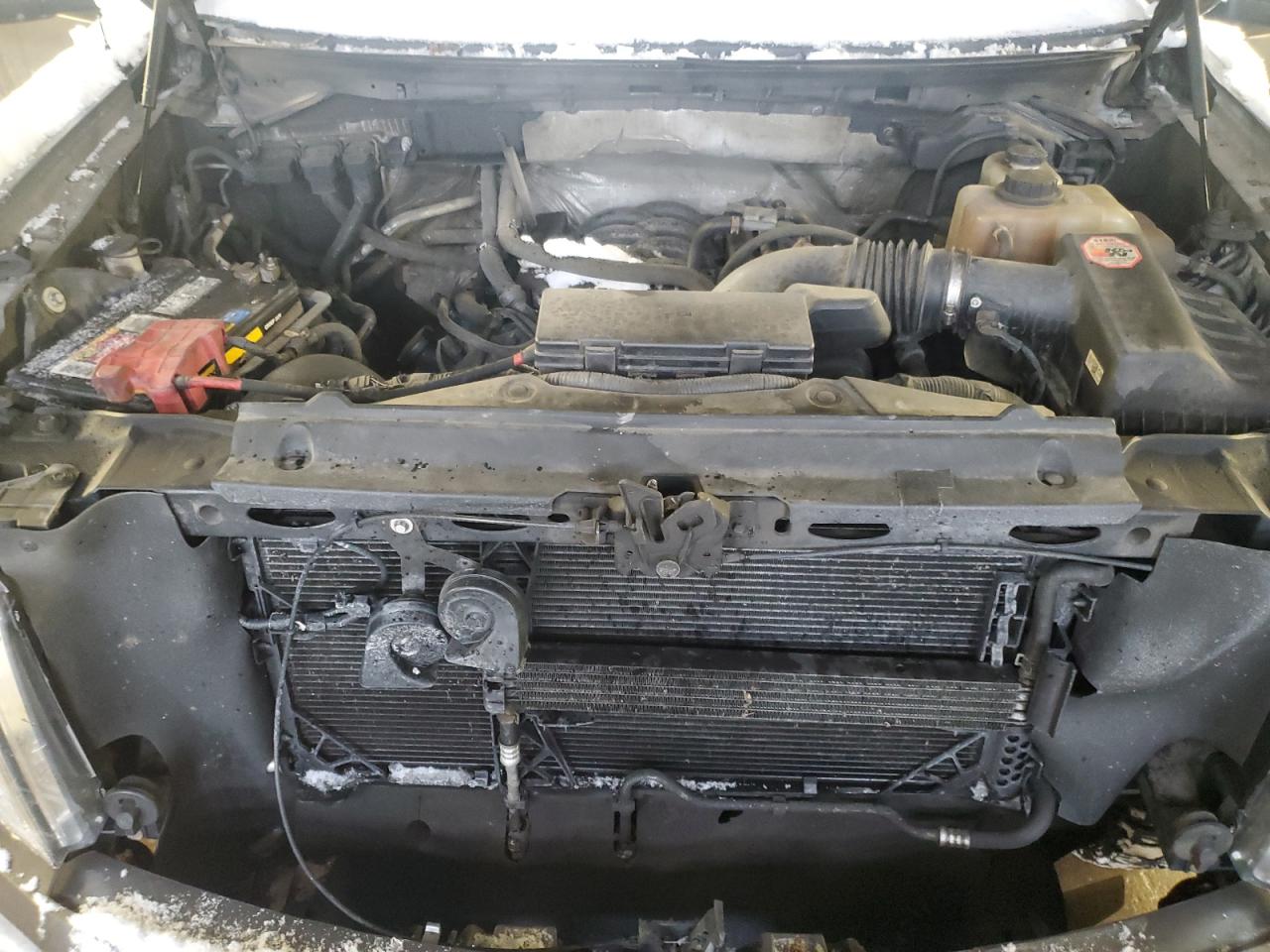 2013 Ford F-150 VIN 1FTFW1EF0DFB35607 Copart auction photo, front end / side damage thumbnail 11