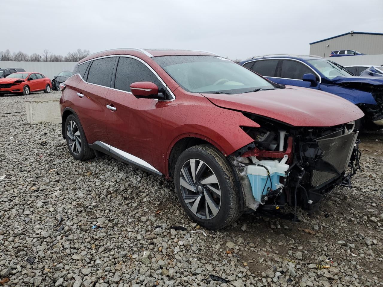 2015 Nissan Murano VIN 5N1AZ2MH3FN265735 Copart auction photo, front end damage thumbnail 4