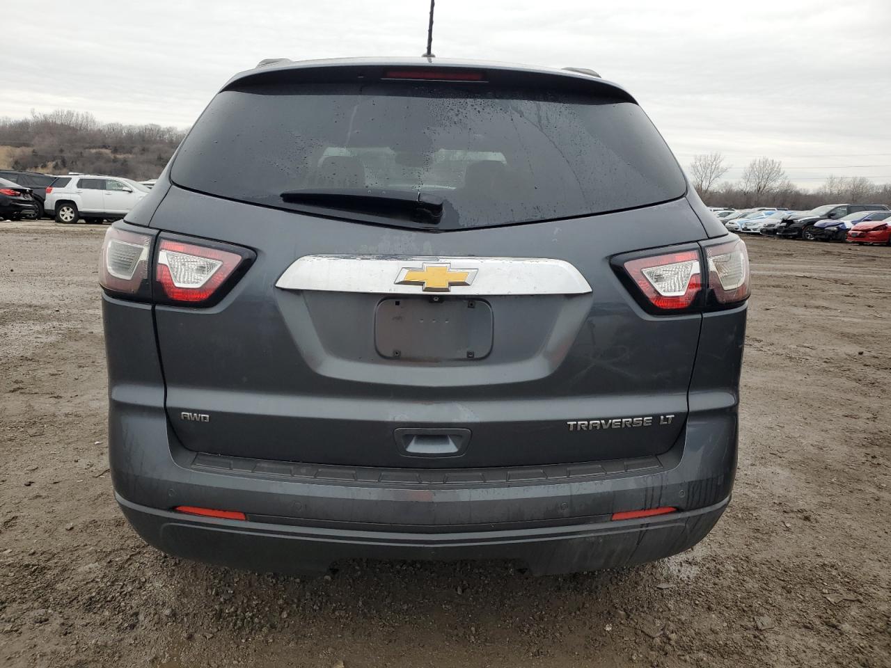 2013 Chevrolet Traverse VIN 1GNKVJKD7DJ210652 Copart auction photo, front end damage thumbnail 6