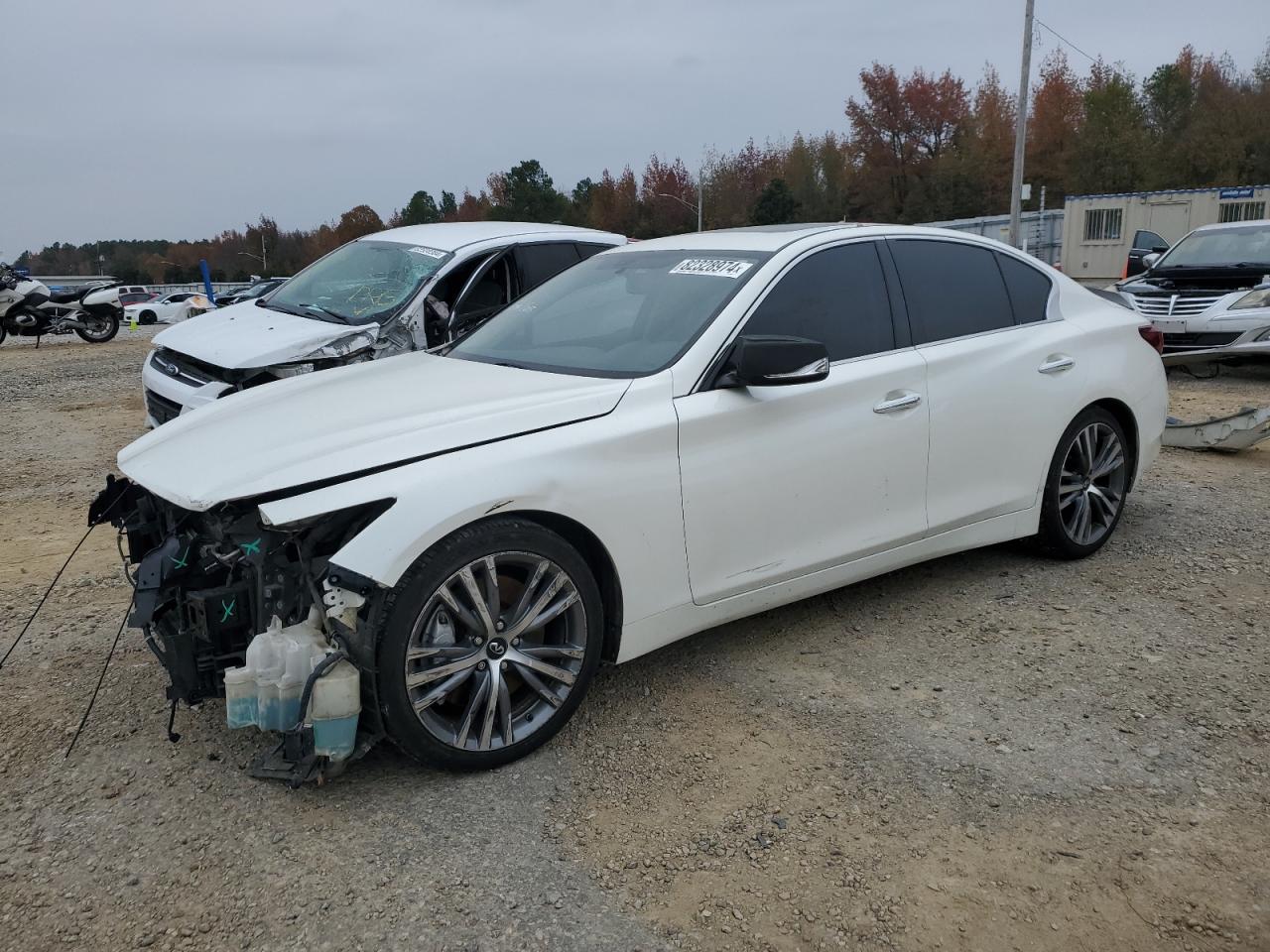 2018 Infiniti Q50 VIN JN1EV7AP3JM352028 - Copart auction photo