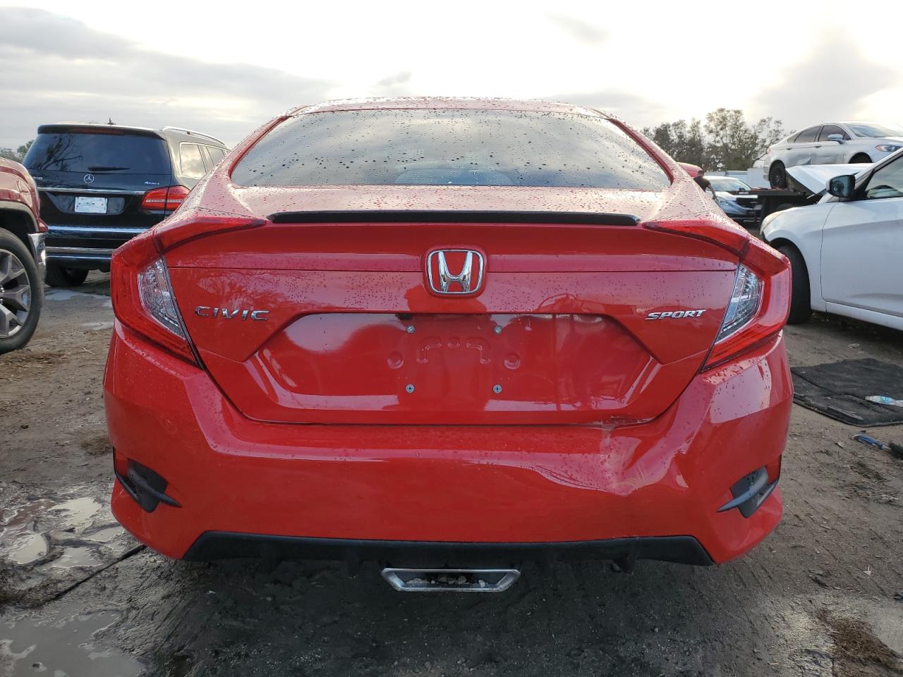 2021 Honda Civic VIN 2HGFC2F85MH507439 Copart auction photo, all over damage thumbnail 6