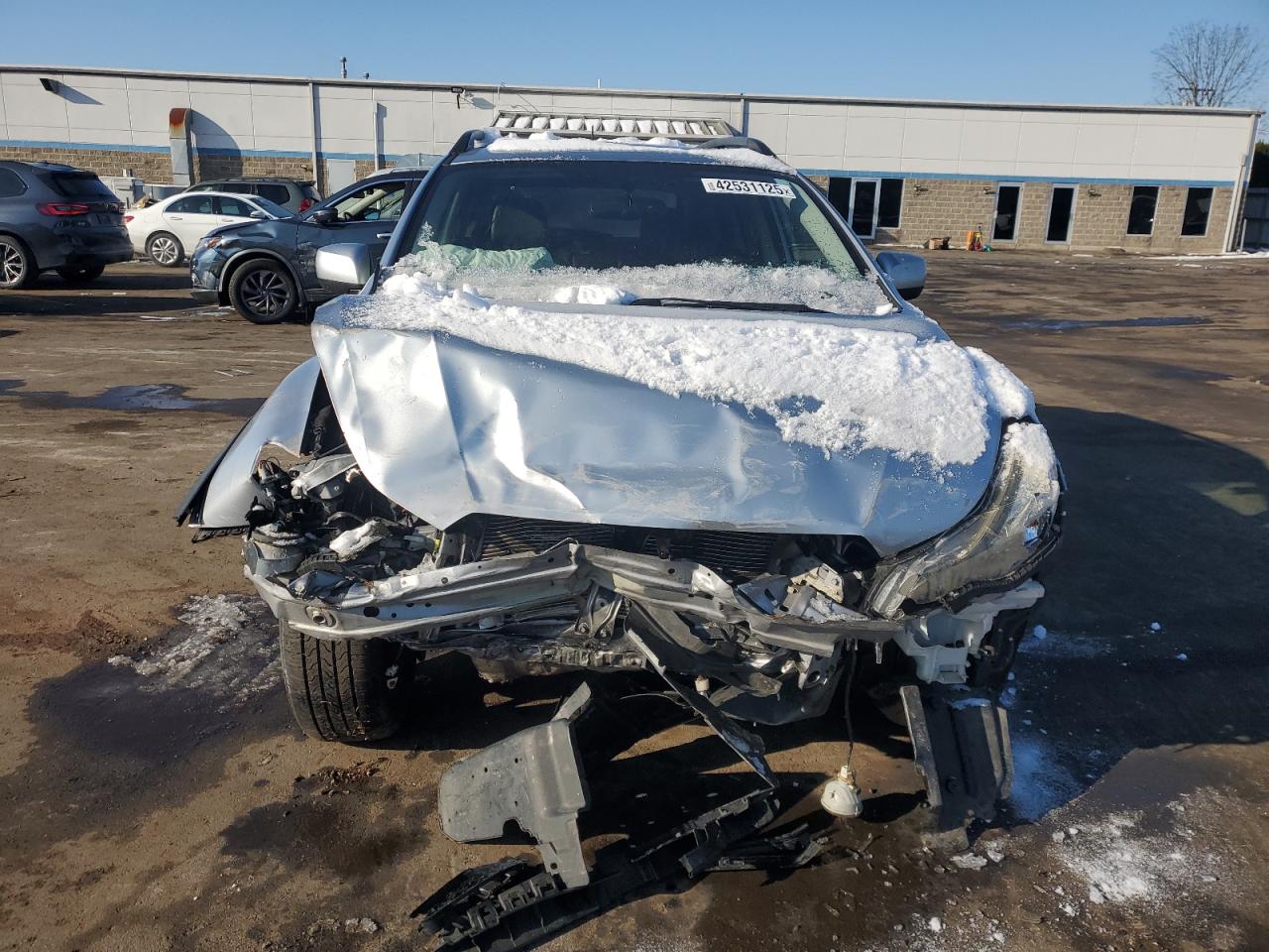 2013 Subaru XV VIN JF2GPAKCXD2803241 Copart auction photo, front end / rear end damage thumbnail 5
