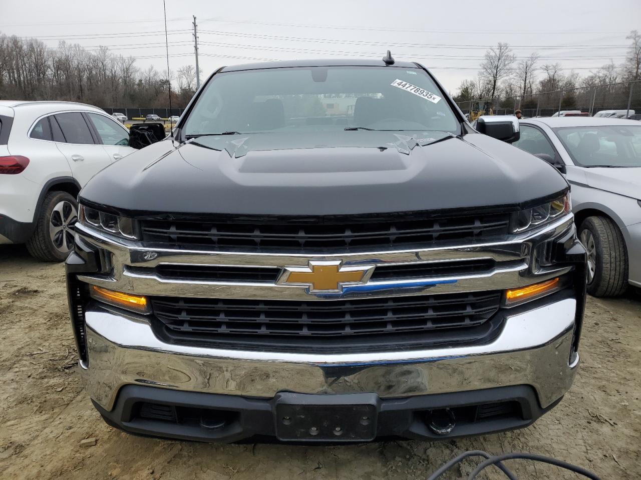 2021 Chevrolet Silverado VIN 1GCUYDET1MZ201475 Copart auction photo, rear end / side damage thumbnail 5