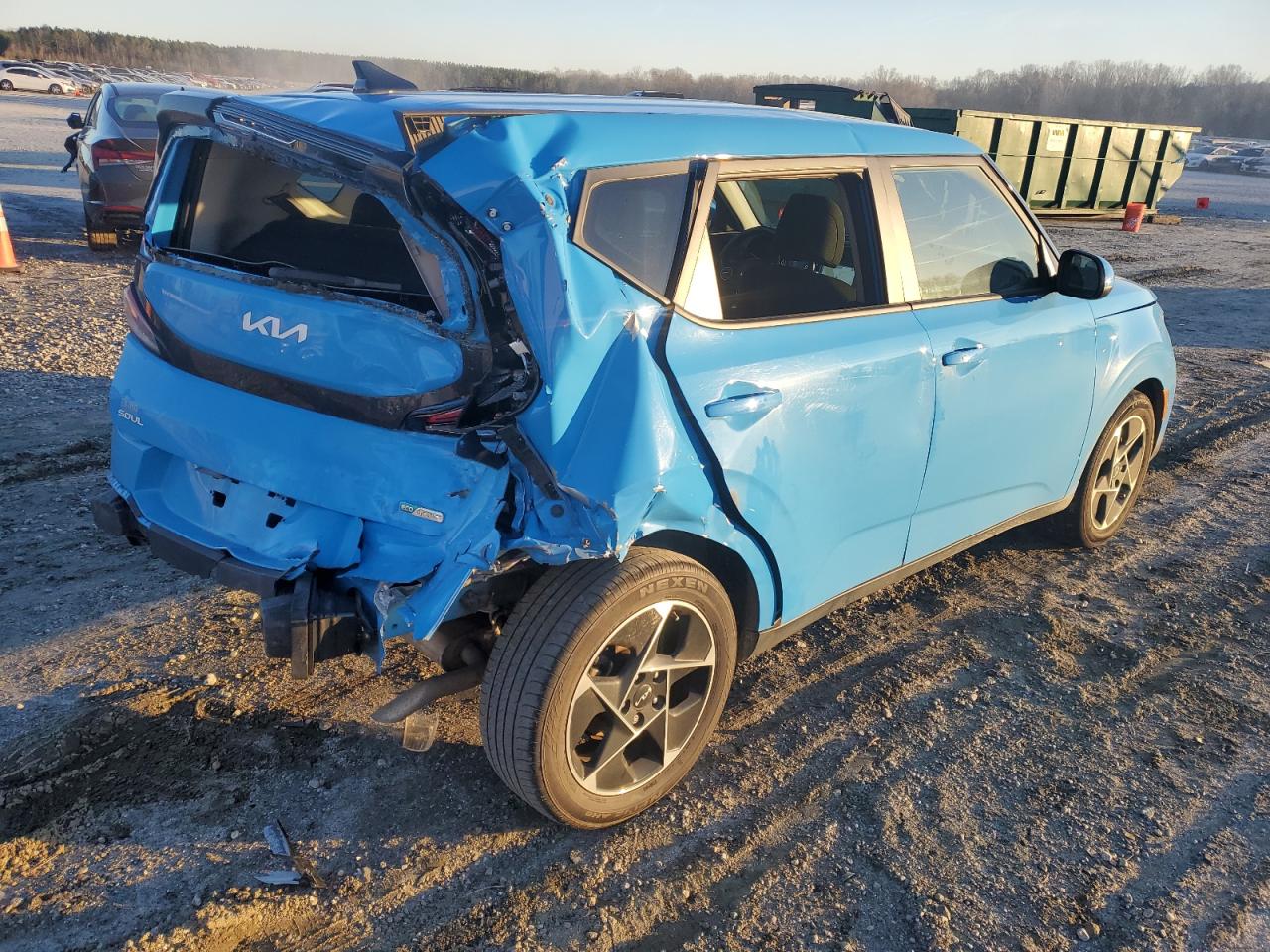 2023 KIA Soul VIN KNDJ33AU5P7214045 Copart auction photo, rear end damage thumbnail 3