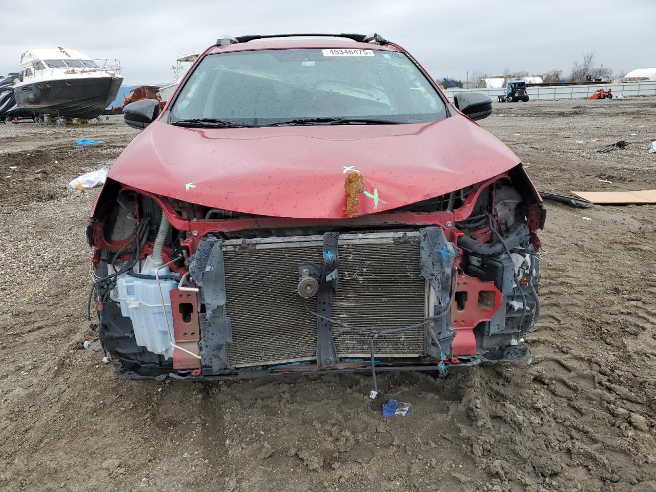 2016 Toyota RAV 4 VIN 2T3ZFREV8GW274082 Copart auction photo, front end / side damage thumbnail 5