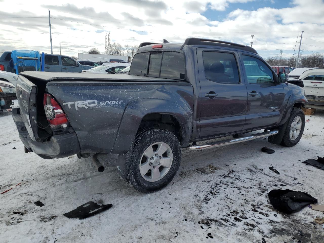 2014 Toyota Tacoma VIN 5TFLU4EN4EX106608 Copart auction photo, front end damage thumbnail 3