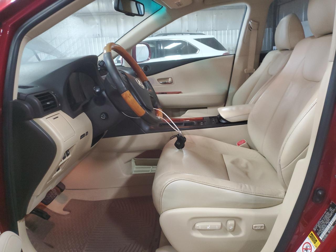 2010 Lexus RX VIN 2T2BK1BA0AC078120 Copart auction photo, mechanical / minor dent/scratches damage thumbnail 7