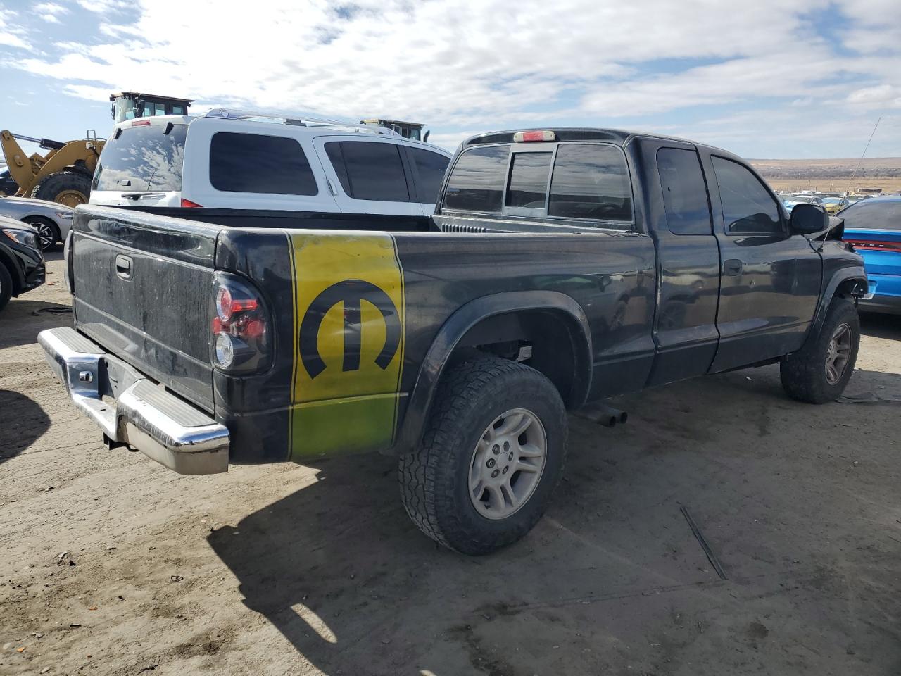 2004 Dodge Dakota VIN 1D7HG42N44S749267 Copart auction photo, front end damage thumbnail 3