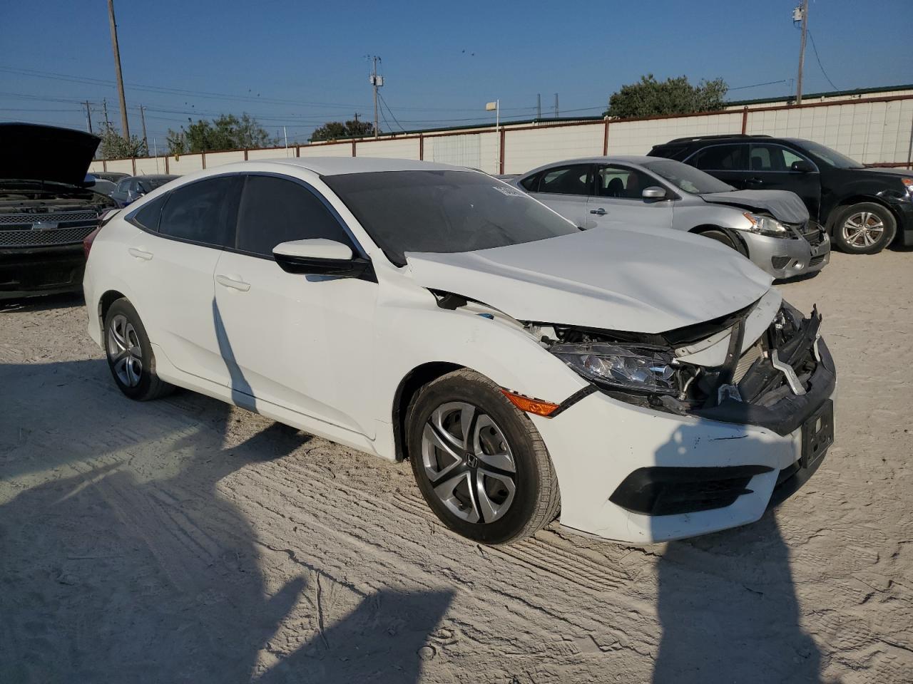 2016 Honda Civic VIN 19XFC2F52GE071380 Copart auction photo, front end damage thumbnail 4
