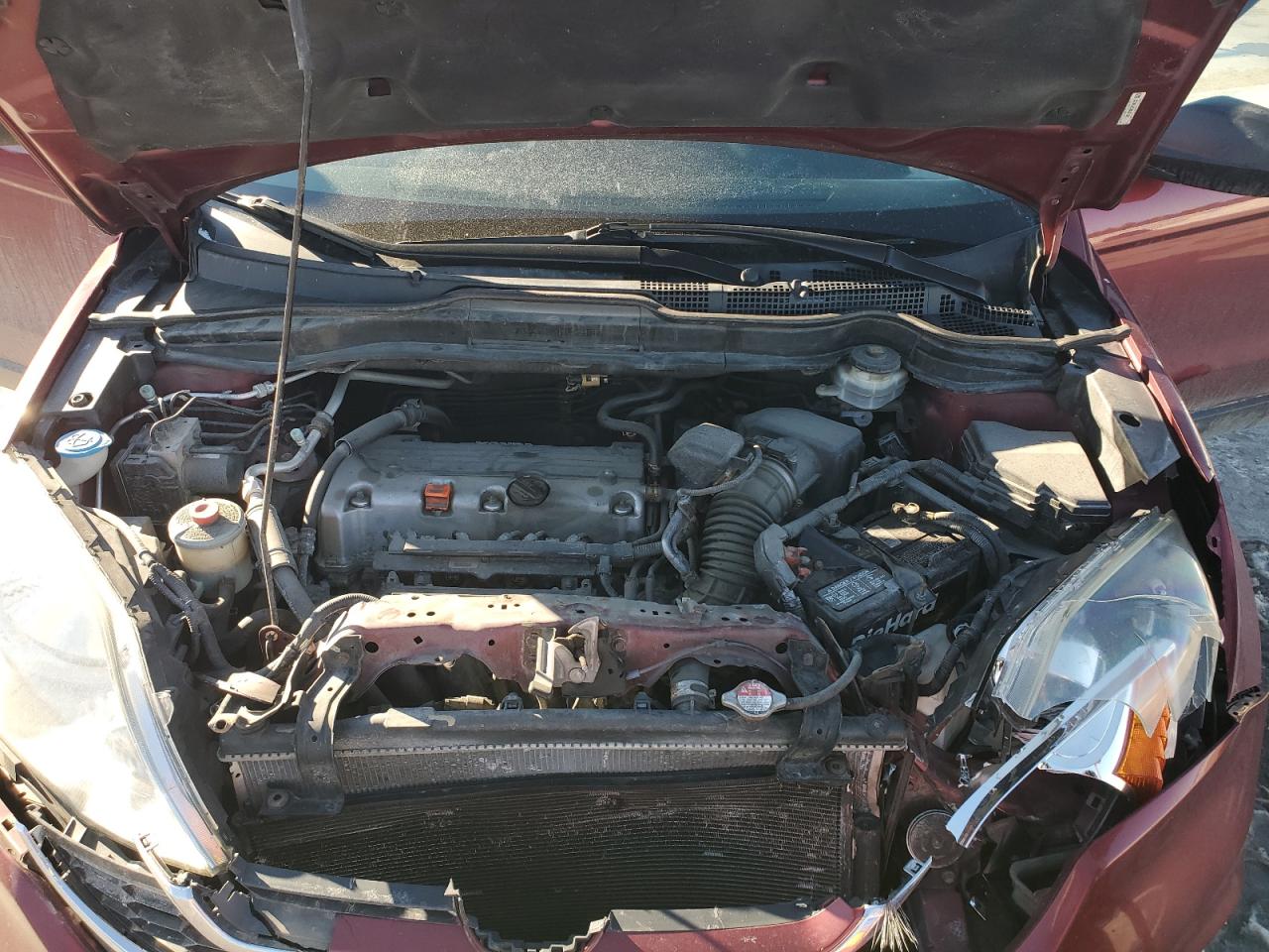 2011 Honda CR-V VIN 3CZRE4H5XBG704585 Copart auction photo, front end damage thumbnail 11