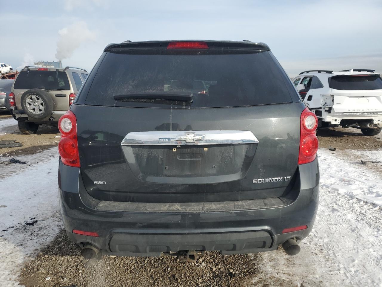 2014 Chevrolet Equinox VIN 2GNFLFE37E6275944 Copart auction photo, side / front end damage thumbnail 6