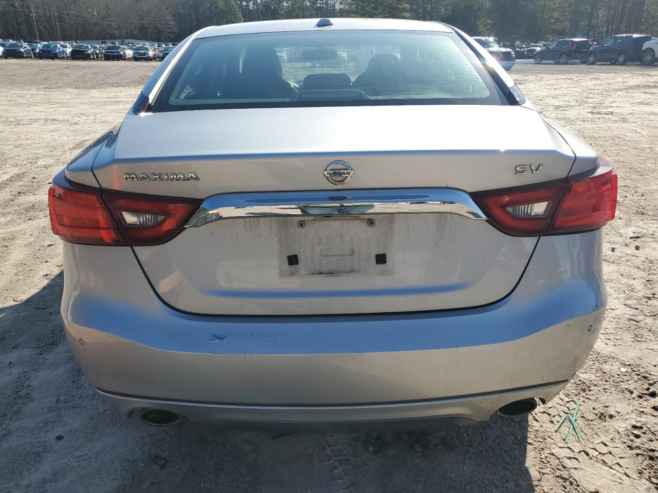 2017 Nissan Maxima VIN 1N4AA6AP1HC371054 Copart auction photo, front end / top/roof damage thumbnail 6