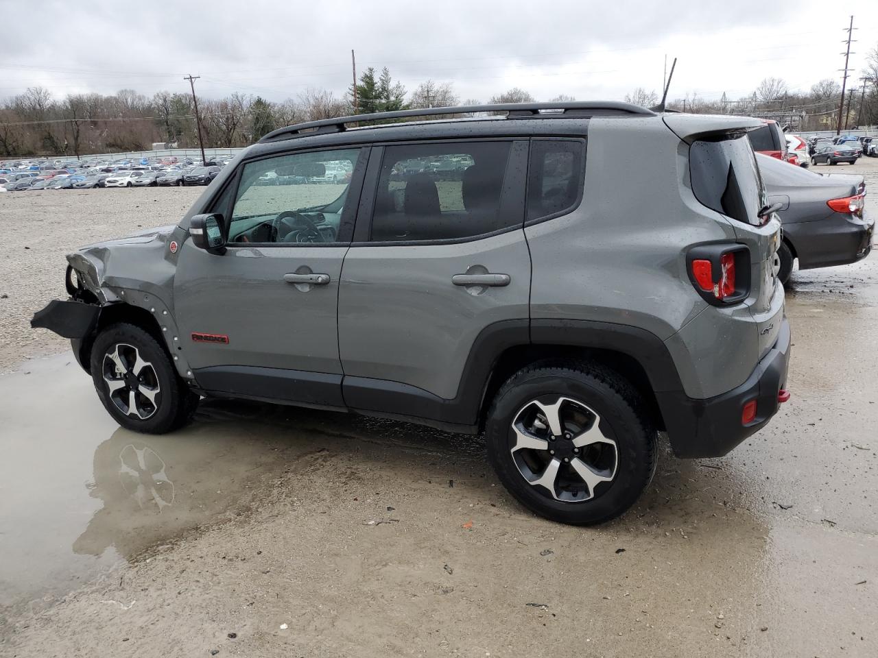 2021 Jeep Renegade VIN ZACNJDC11MPM70551 Copart auction photo, front end damage thumbnail 2