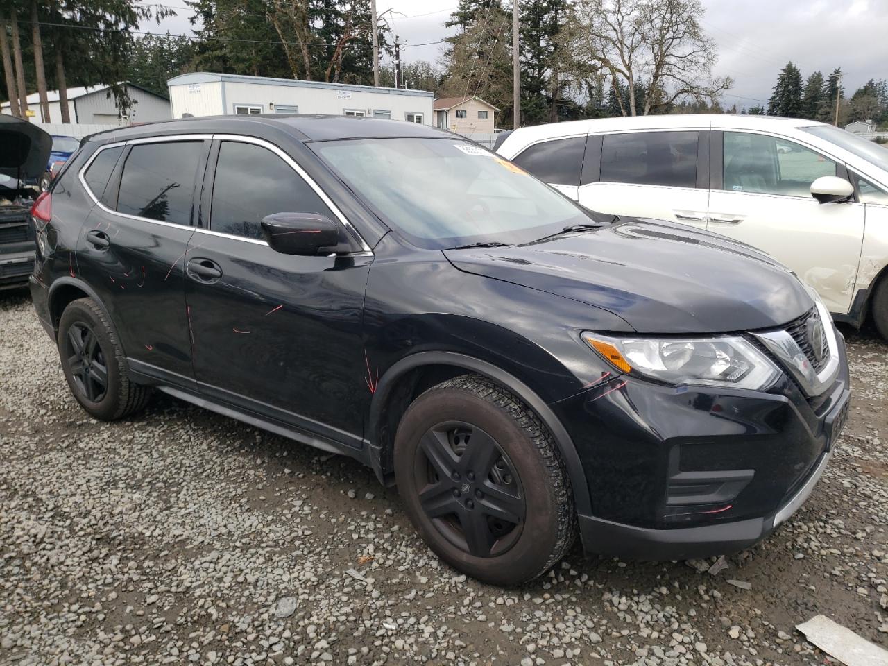 2018 Nissan Rogue VIN KNMAT2MT1JP513827 Copart auction photo, side damage thumbnail 4