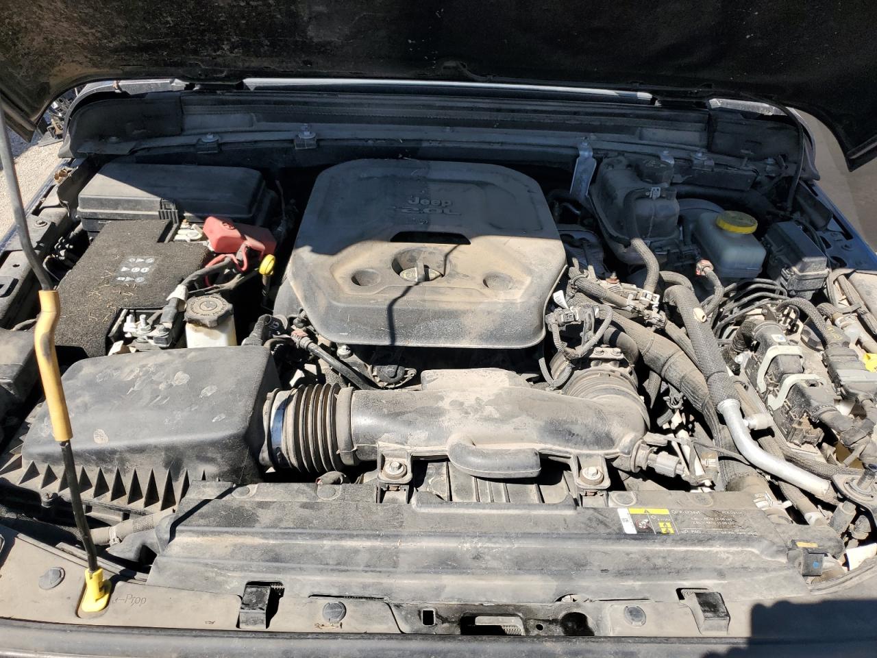 2018 Jeep Wrangler VIN 1C4HJXEN5JW203509 Copart auction photo, mechanical damage thumbnail 11