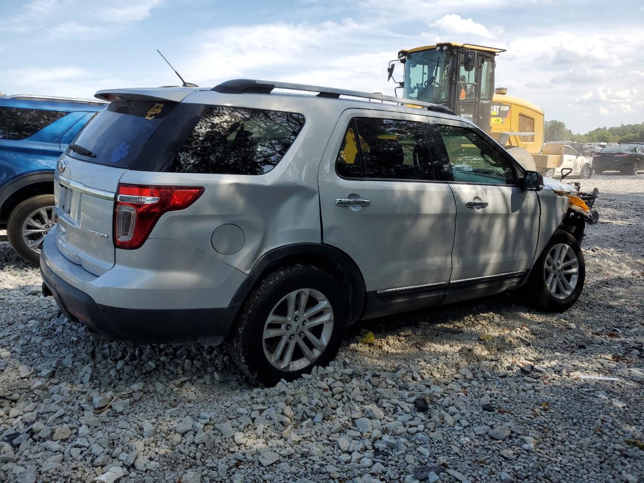2014 Ford Explorer VIN 1FM5K7D85EGC56718 Copart auction photo, front end / rear end damage thumbnail 3