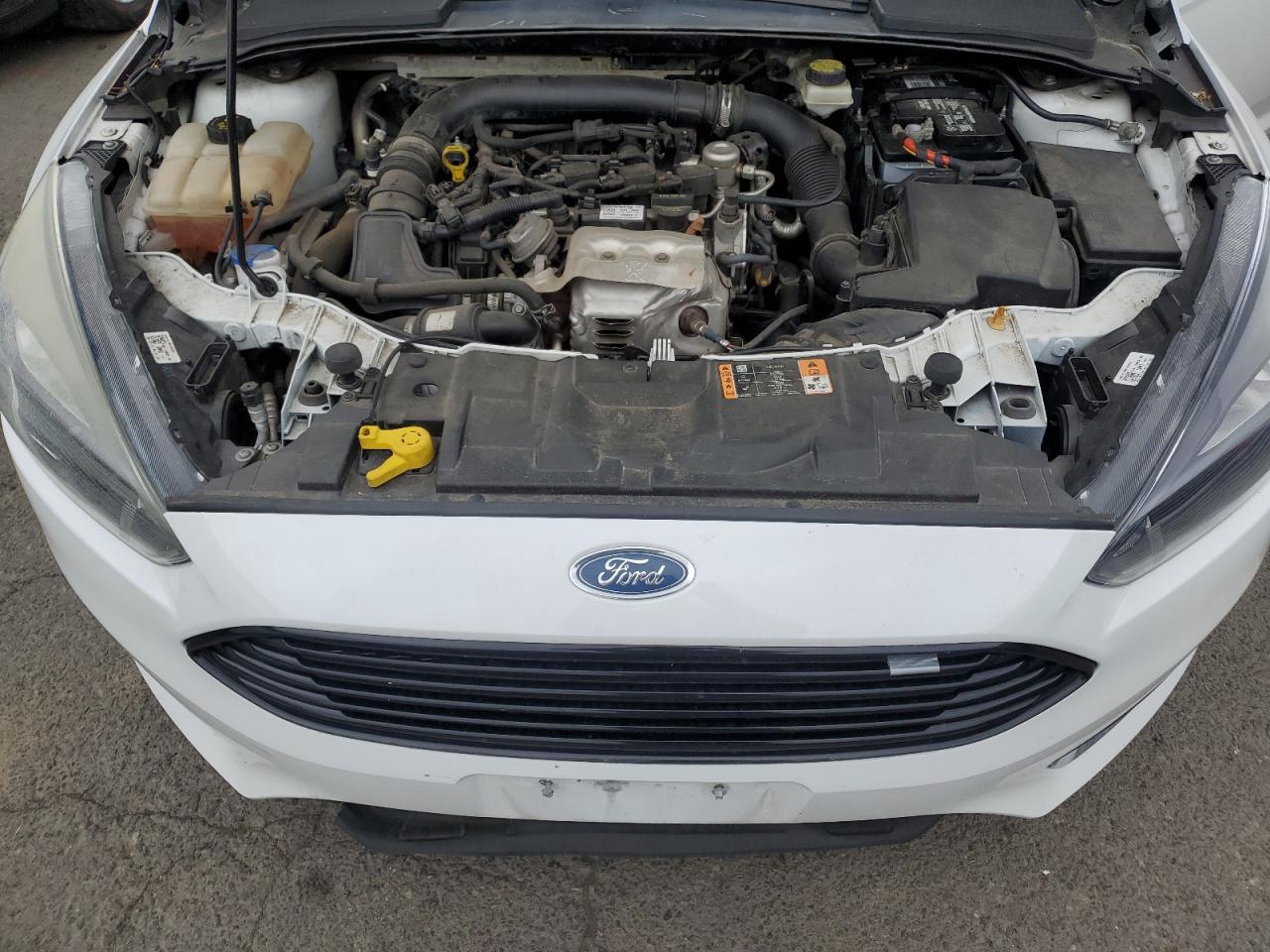 2017 Ford Focus VIN 1FADP3FE6HL307822 Copart auction photo, side damage thumbnail 11