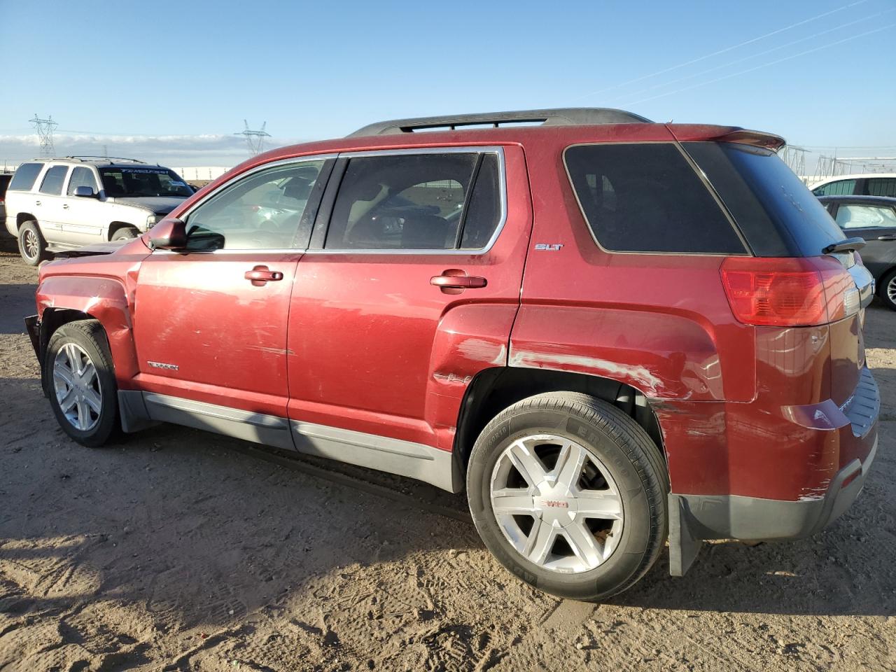 2012 GMC Terrain VIN 2GKALUEK2C6306744 Copart auction photo, all over damage thumbnail 2