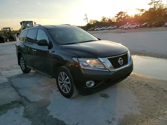 2015 Nissan Pathfinder VIN 5N1AR2MM3FC635090 Copart auction photo, front end / side damage thumbnail 13