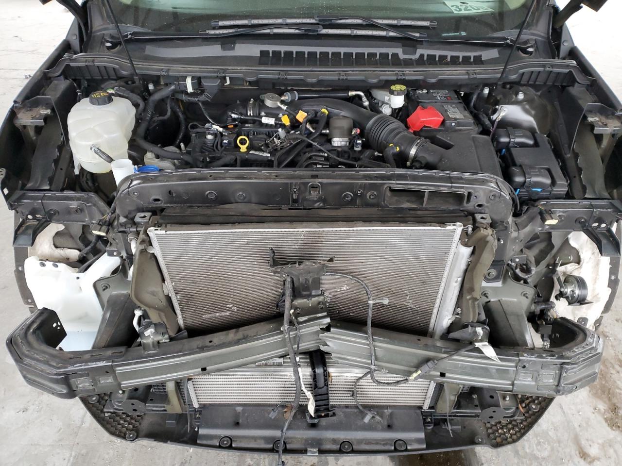 2020 Ford Edge VIN 2FMPK3J96LBA80653 Copart auction photo, front end damage thumbnail 12