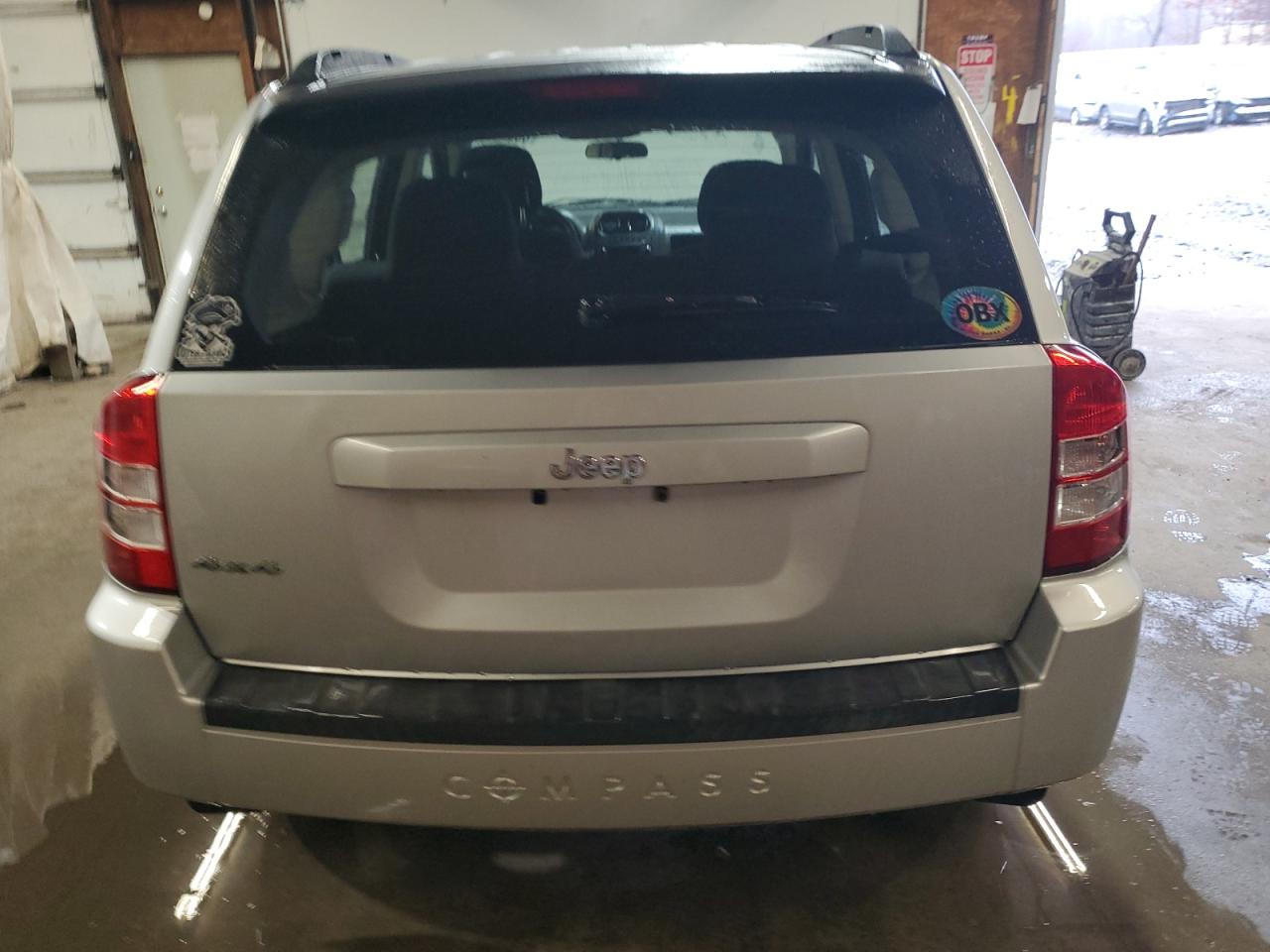 2010 Jeep Compass VIN 1J4NF4FB8AD574662 Copart auction photo, front end damage thumbnail 6