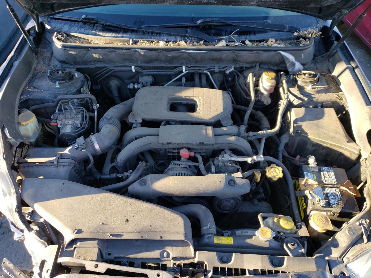 2010 Subaru Outback VIN 4S4BRBKC3A3327991 Copart auction photo, front end / rear end damage thumbnail 12